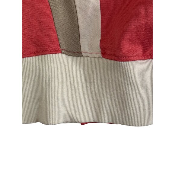 Y2k vintage Ecko pink Womens Retro Gold & pink Zip-Up Jacket S - Picture 5 of 6